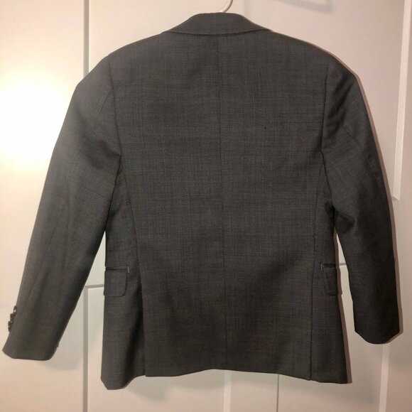 Boy's 8R Michael Kors Gray 70% Wool Suit Jacket and Pants (8R/24’’-W) - Picture 2 of 7